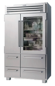 Kenig , Picture  Sub Zero Refrigerator 48 PRO זכוכית
